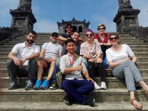 Hue group tour Khai Dinh Tomb
