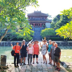 Hue group tour Minh Mang tomb