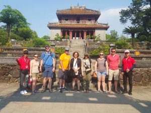 Hue group tour Minh Mang tomb